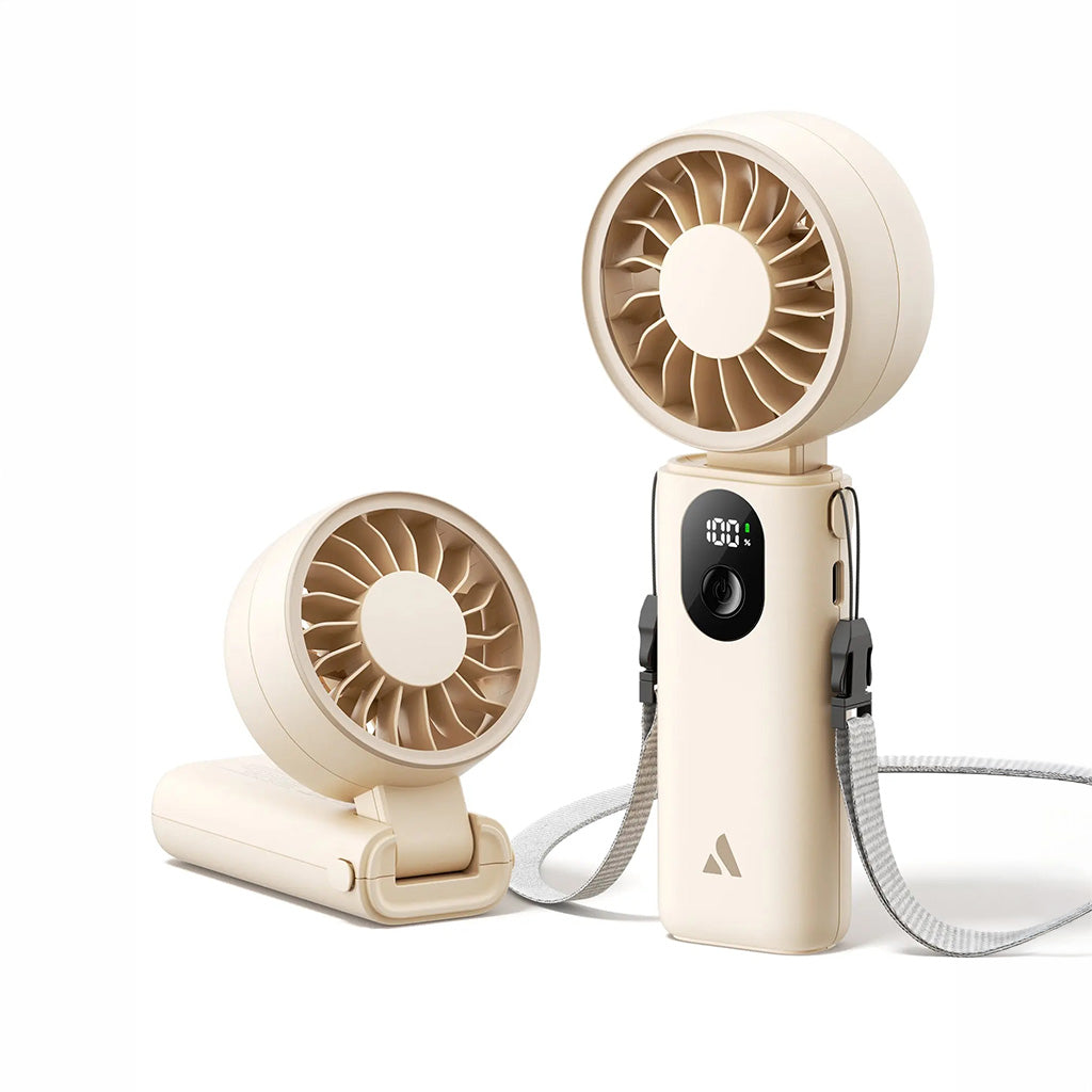 Aecooly PE02 3-in-1 Handheld Fan (Beige)