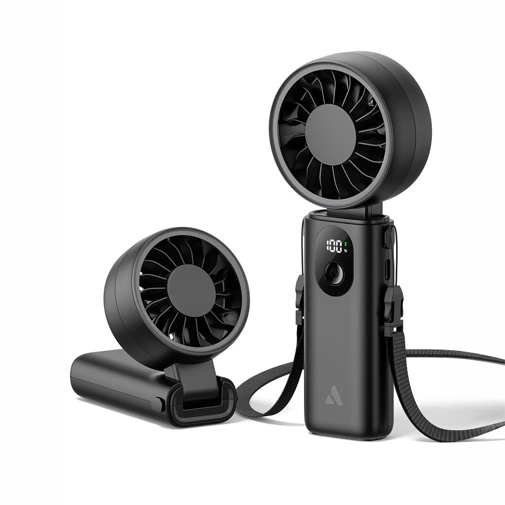 Aecooly PE02 3-in-1 Handheld Fan (Black)