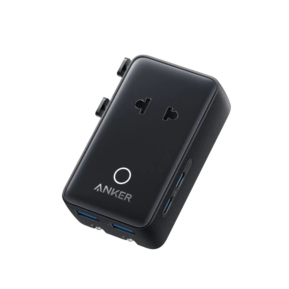 Anker A9215 Nano 5-in-1 Travel Adapter 20W 2C+2A (Black)