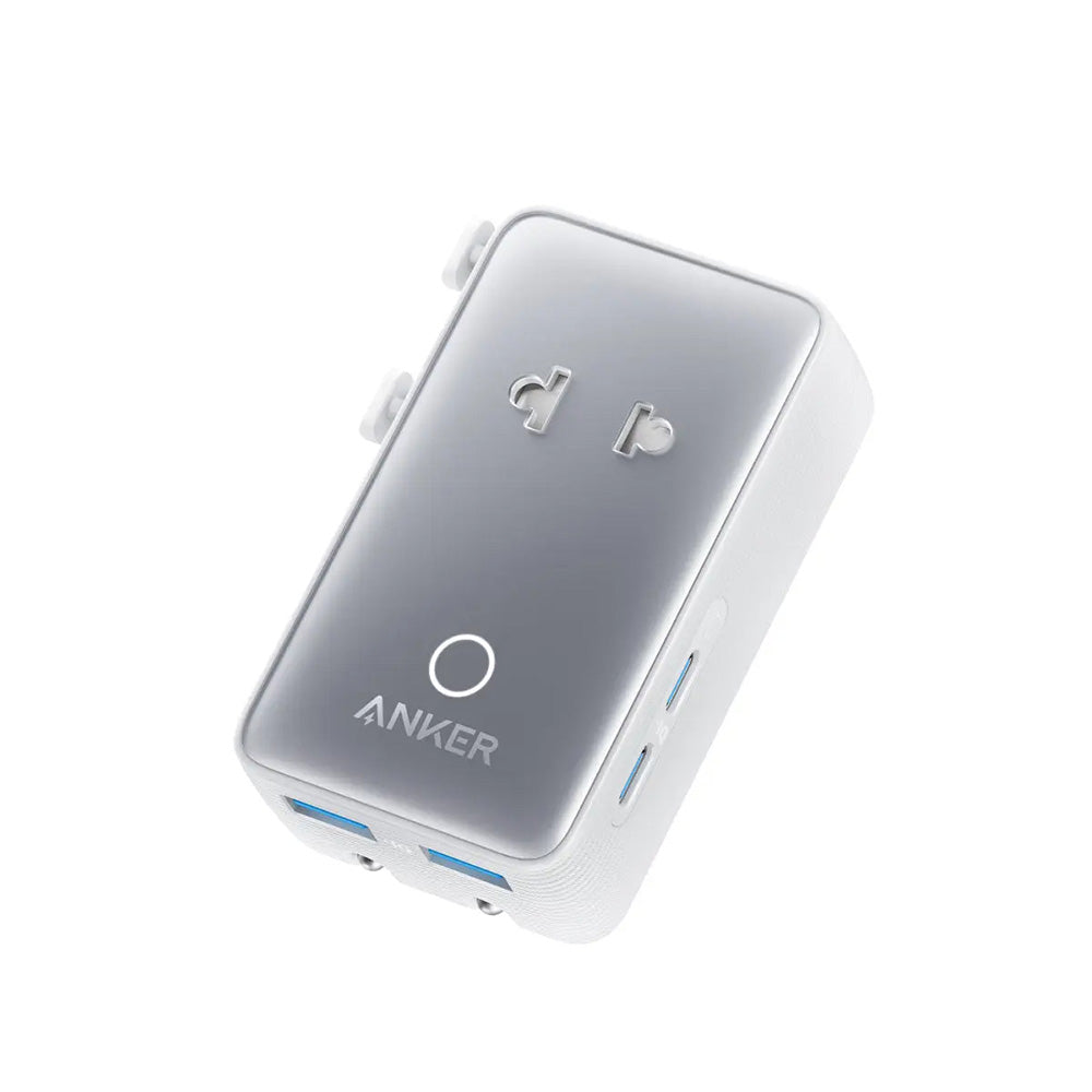Anker A9215 Nano 5-in-1 Travel Adapter 20W 2C+2A (White)