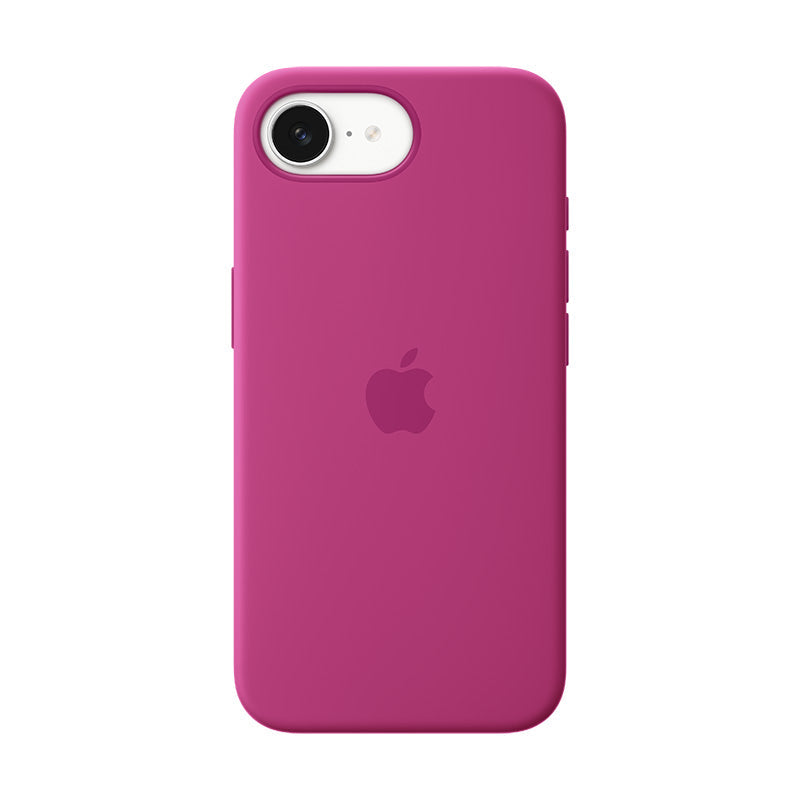 Apple iPhone 16e Silicone Case – Fuchsia