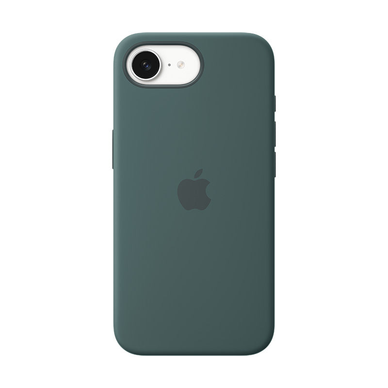 Apple iPhone 16e Silicone Case – Lake Green