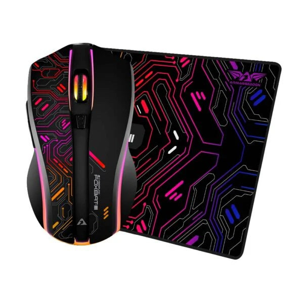 Armaggeddon Mikoyan FoxBat-III Cyberpunk Mouse - Black