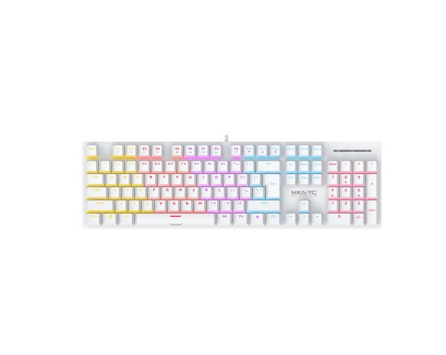 Armaggeddon MKA-7C [2024] Clicky Keyboard - White