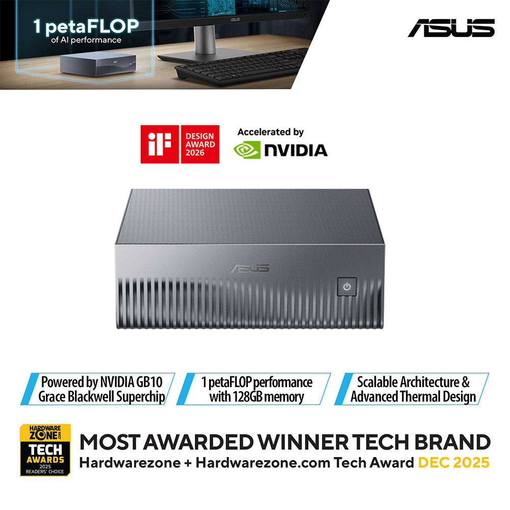 Asus NUC Ascent GX10 AI ARM v9.2-A (GB10) M000Y0 Linux 2T 1Y