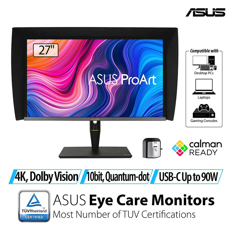ASUS ProArt Display PA27UCX-K Monitor - 27" UHD mLED IPS 97% DCI-P3