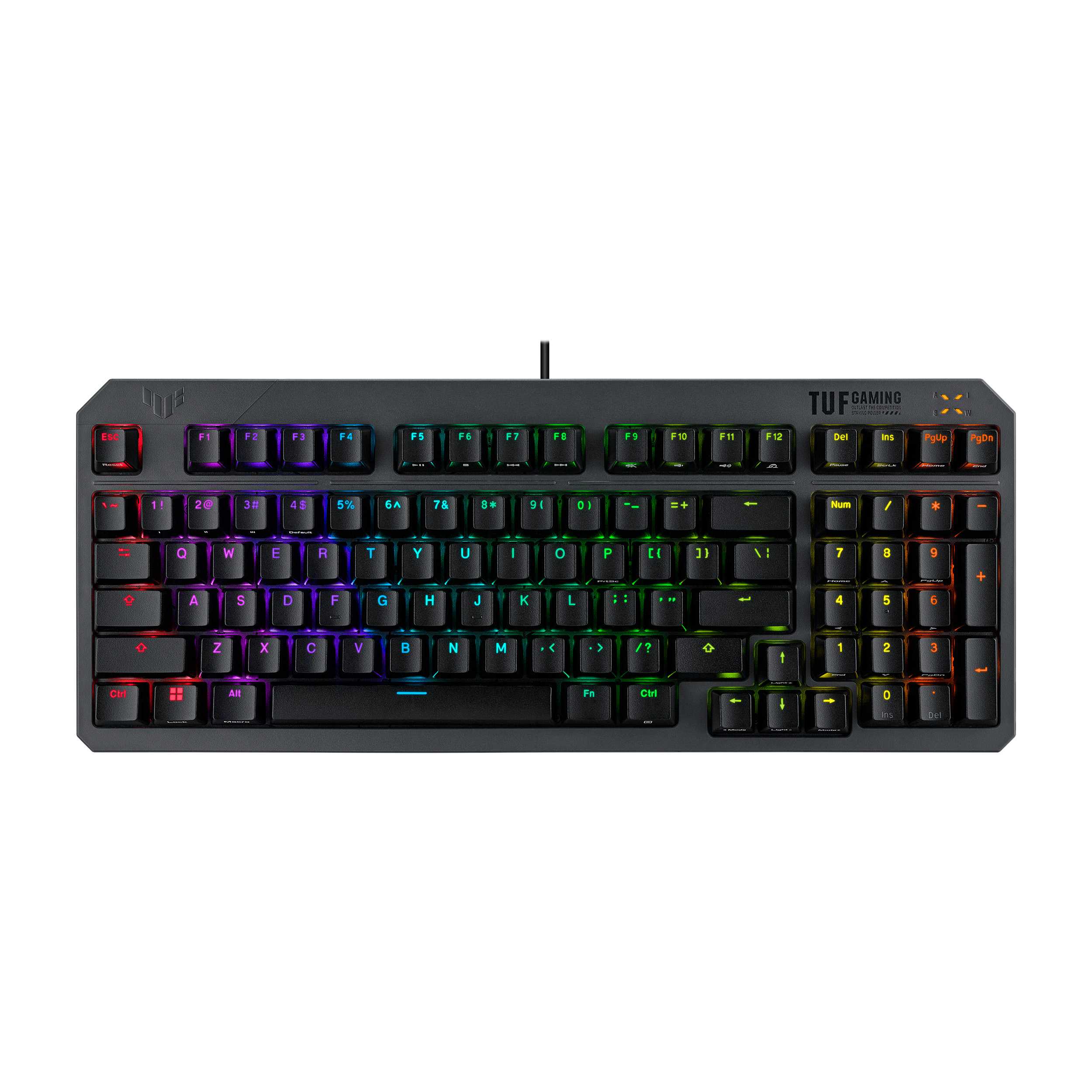 Asus TUF Gaming K3 Gen II RX Keyboard - Red Switch