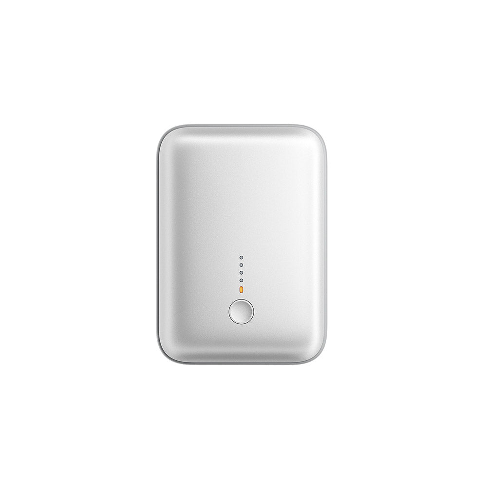Aukey PB-Y55 Spark Mini 10,000mAh 20W Fast Charging Mini Power Bank (CCC-Certified) - Frost White