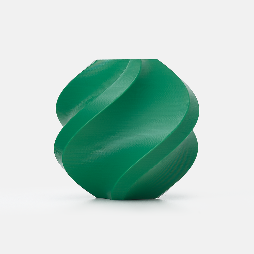 Bambu Lab PLA Basic Filament with Spool (Mistletoe Green)