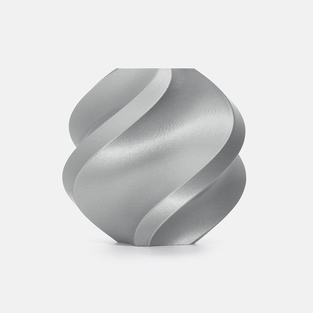 Bambu Lab PLA Basic Filament with Spool (Silver)