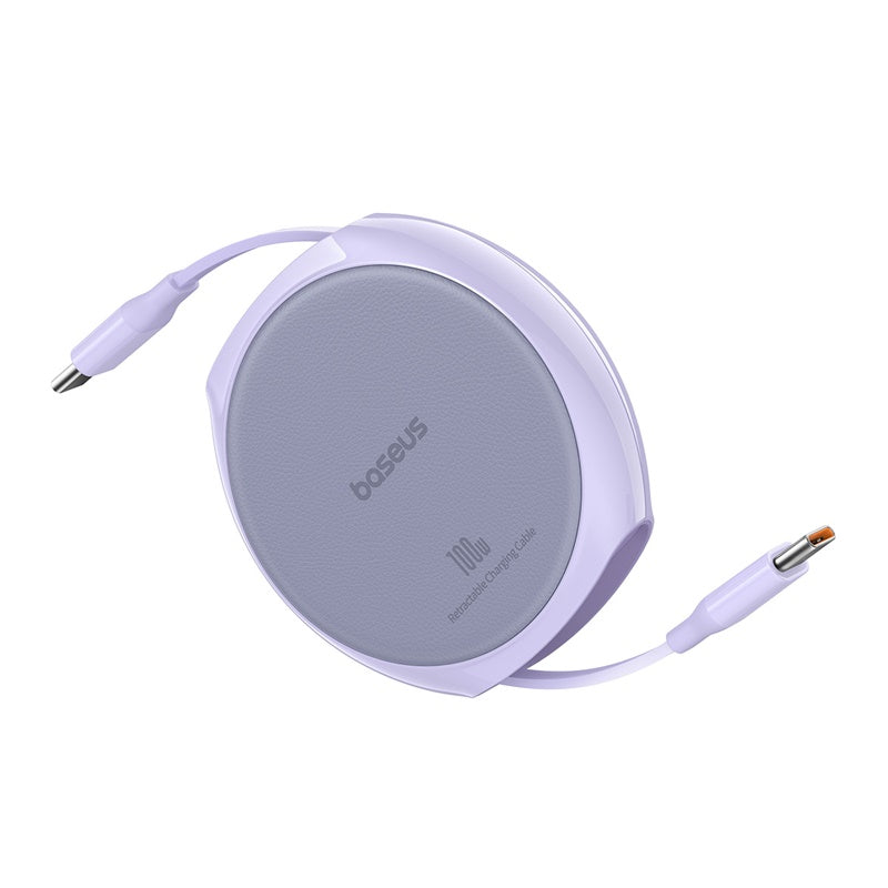 Baseus Pathfinder Series Free2Draw Fast Charging Data Cable Type-C to Type-C 100W Nebula Purple