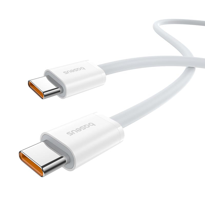 Baseus Superior Series 2 Fast Charging Data Cable Type-C to Type-C 100W 2m Moon White