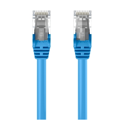 Belkin A3L980bt01MBLUS CAT6 Snagless Networking Cable (Blue, 1M)