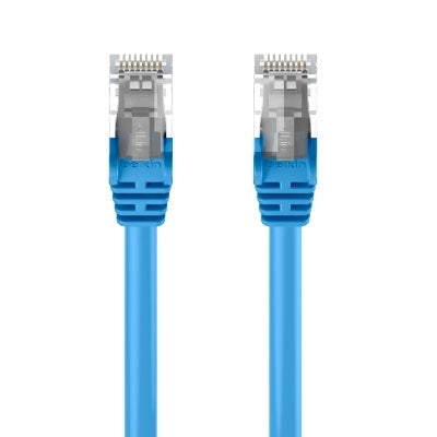 Belkin A3L980bt03MBLUS CAT6 Snagless Networking Cable (Blue, 3M)