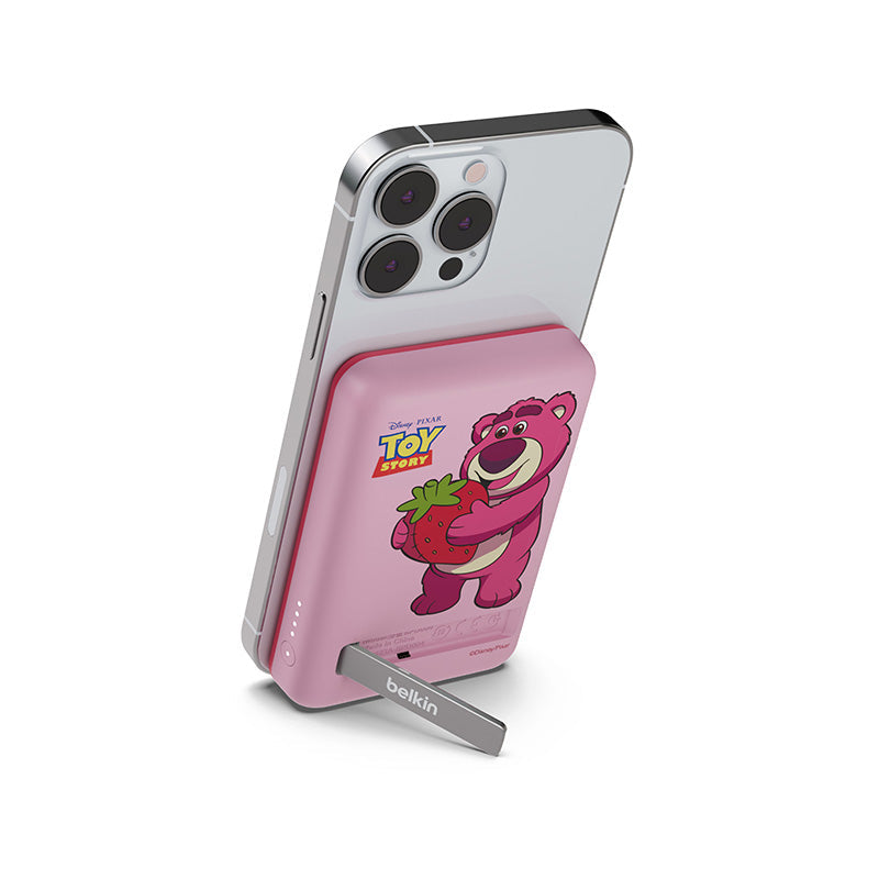 Belkin BPD004qcPU-DY 5000mAh Magnetic + Kickstand PB (Lotso)