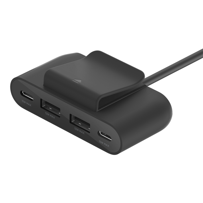 Belkin BUZ001BT2MBKB7 BoostCharg 4-Port USB Power Extender