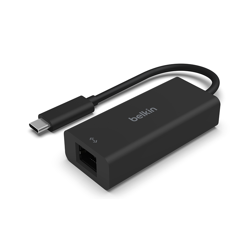 Belkin INC012btBK Connect USB-C to 2.5 Gb Ethernet Adapter