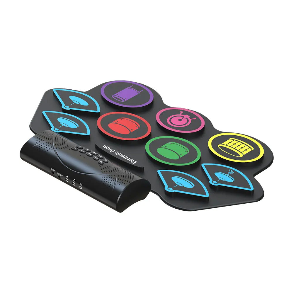 BOS MD862MC Built-in Dual Speaker Portable Silicone Electronic Drum