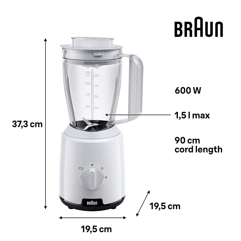 Braun PowerBlend 1 JB1010WH Blender
