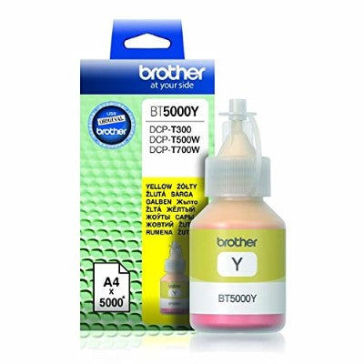 Brother BT5000Y Yellow Ink Bottle