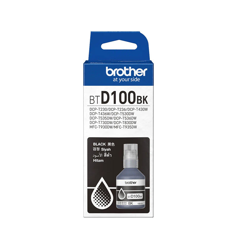 Brother BTD100BK Black Ink Bottle
