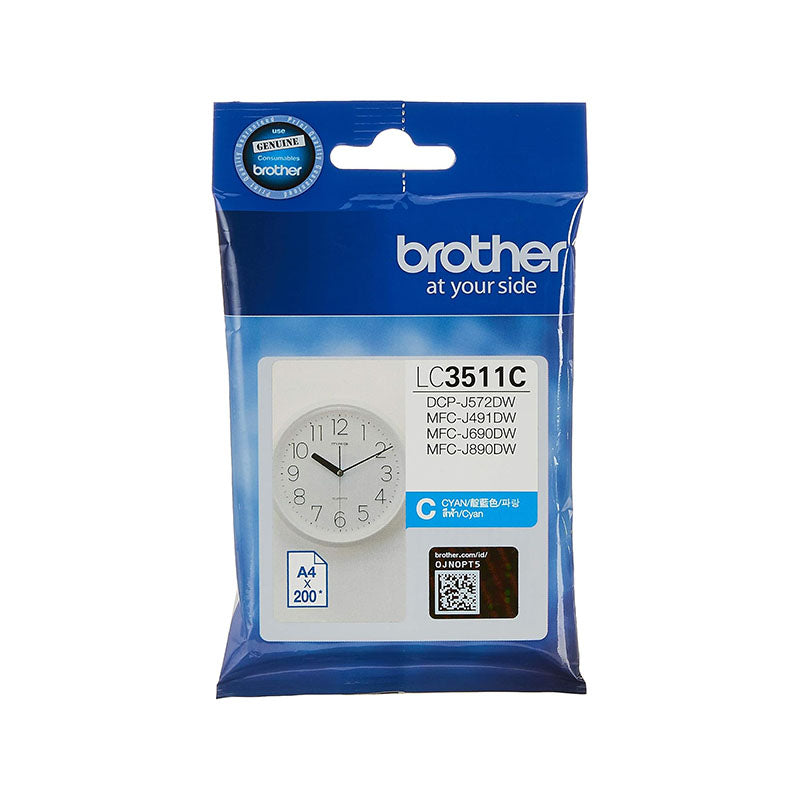 Brother LC3511C Cyan Ink Cartridge