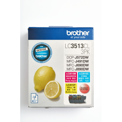 Brother LC3513CL 3PK CMY Ink Cartridge