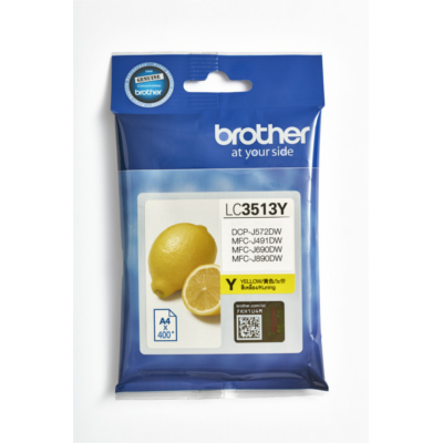 Brother LC3513Y Yellow Ink Cartridge