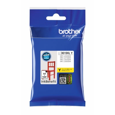 Brother LC3619XLY Yellow Ink Cartridge