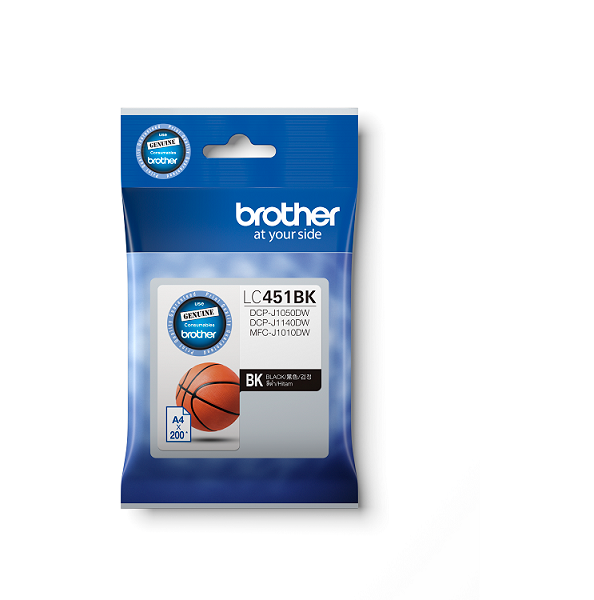 Brother LC451BK Black Ink Cartridge