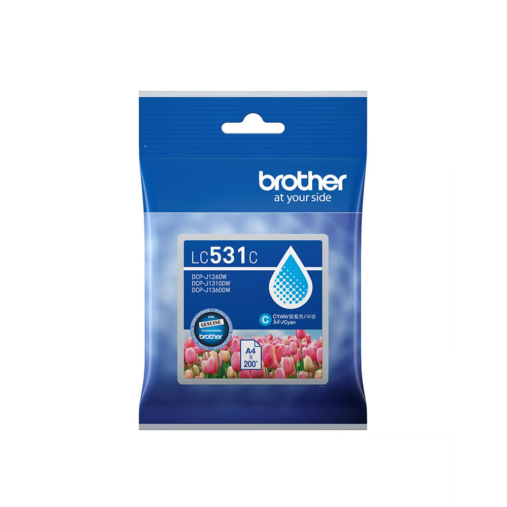 Brother LC531 Cyan Ink Cartridge