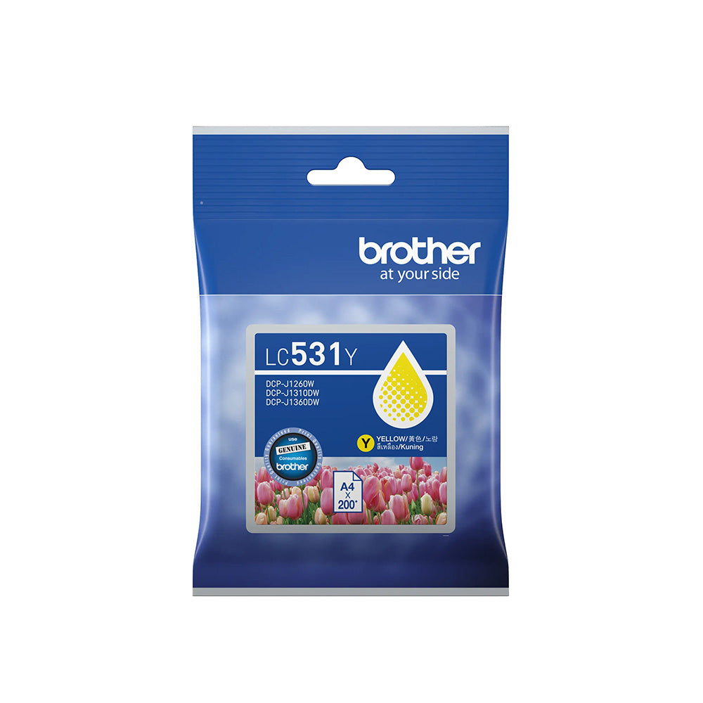 Brother LC531 Yellow Ink Cartridge