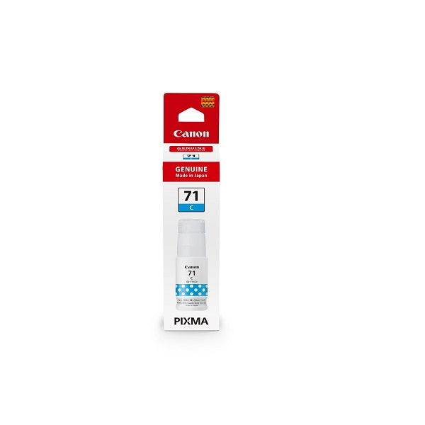 Canon GI-71 Ink for G1020, G2020, G3020, G3060 (Cyan)