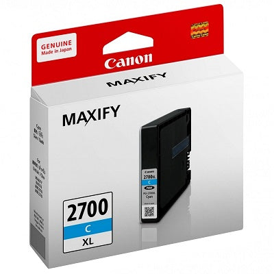 Canon MAXIFY PGI-2700XL Ink Cartridge (Cyan)