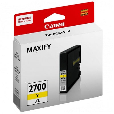 Canon MAXIFY PGI-2700XL Ink Cartridge (Yellow)