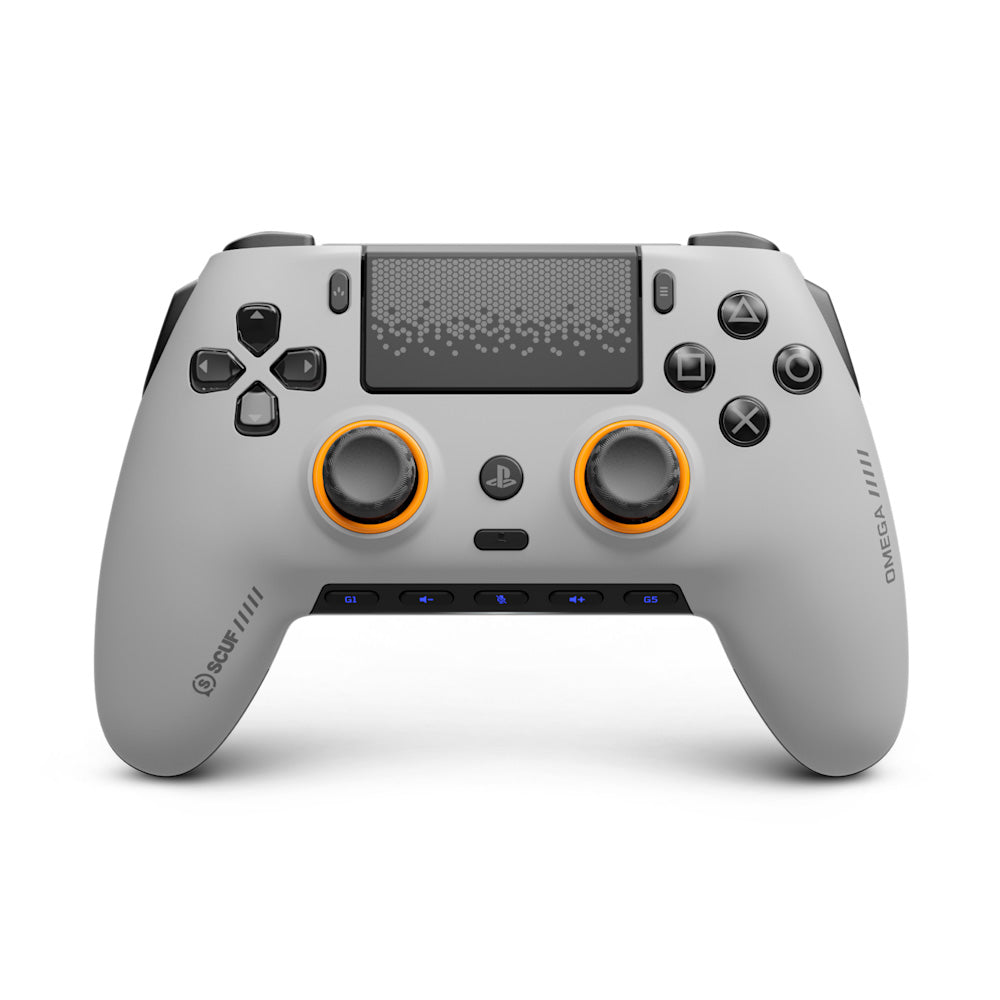Corsair SCUF Omega Wireless Performance Controller for PS5 & PC - Light Gray