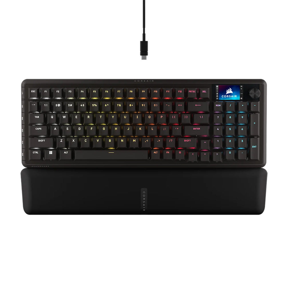 Corsair Vanguard 96 Mechanical Gaming Keyboard, MLX Plasma (Black)