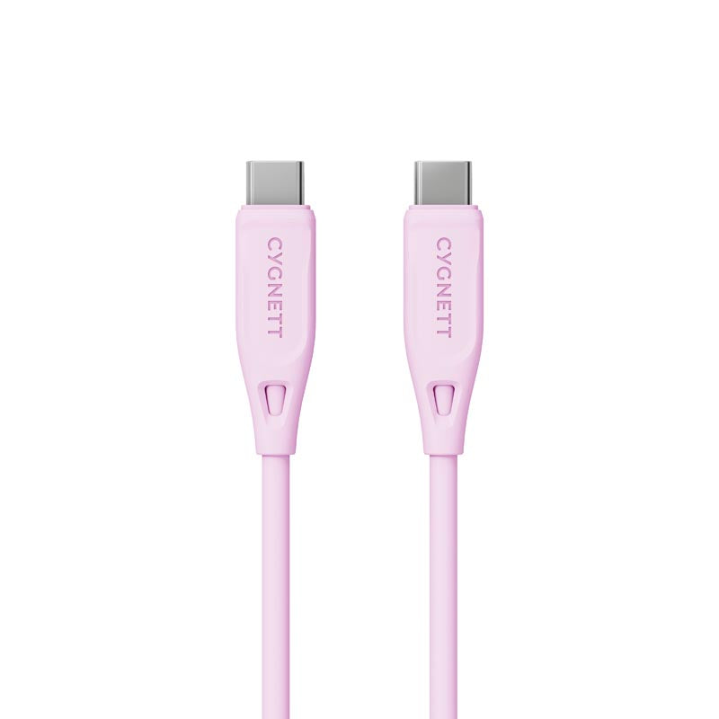 Cygnett CY4842 Connect USB-C To USB-C (USB 2.0) 1.2M Cable (Pink)