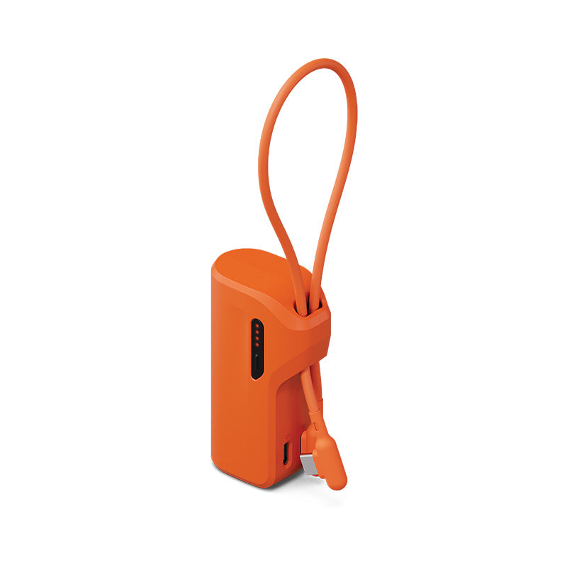 Cygnett Thumboost 5K Powerbank Built-in Cable (Active Sunrise)