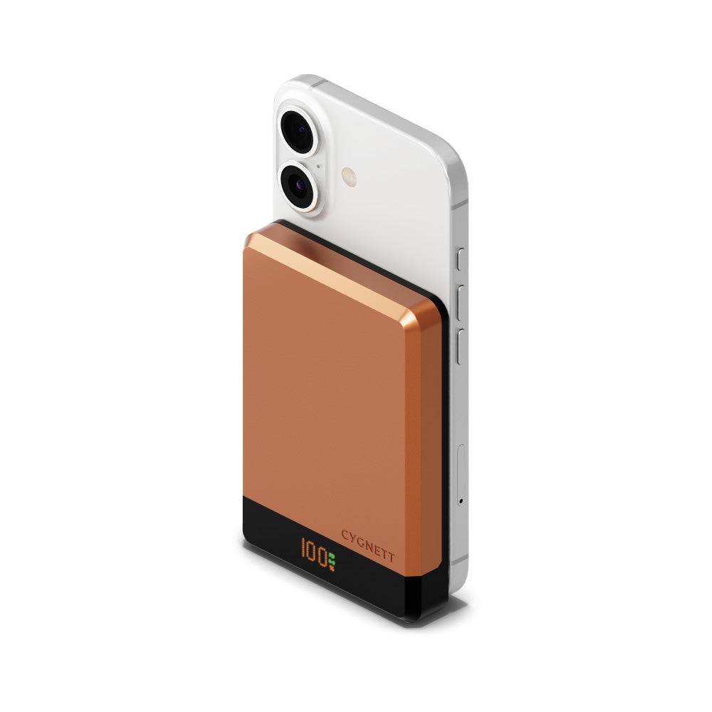 Cygnett MagSlim 10k Power Bank - Copper