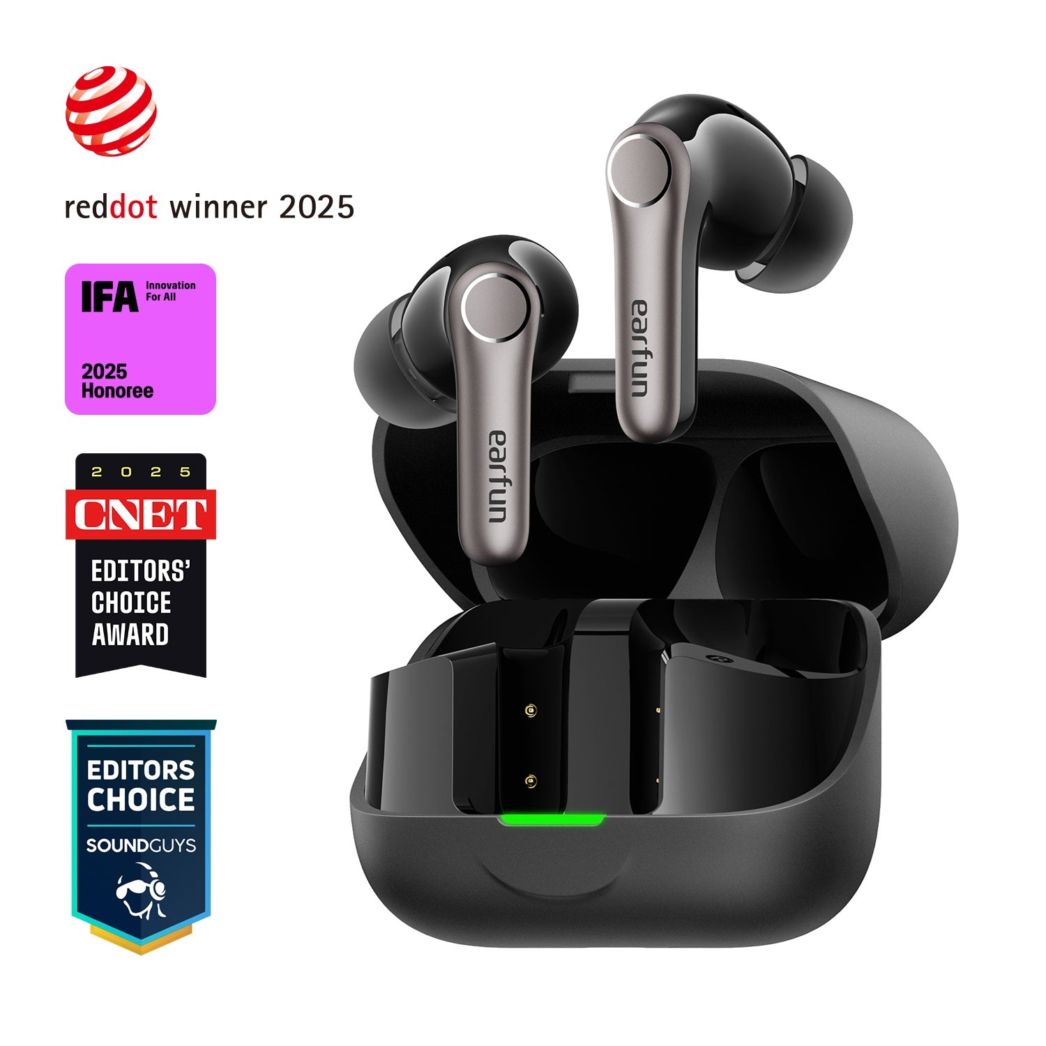 EarFun Air pro 4+ TWS Earbuds Black
