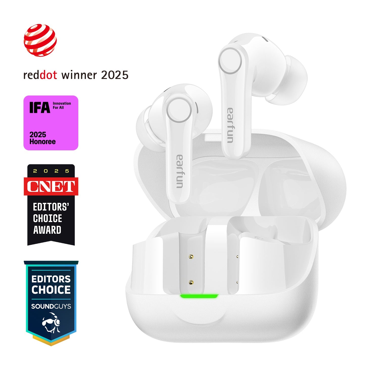 EarFun Air pro 4+ TWS Earbuds White