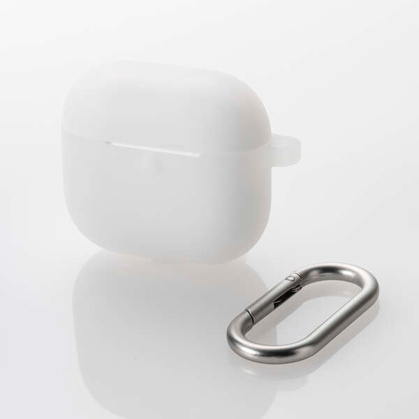 Elecom AVA-AP06SCCR Airpods Gen4 Silicon Case (Clear)