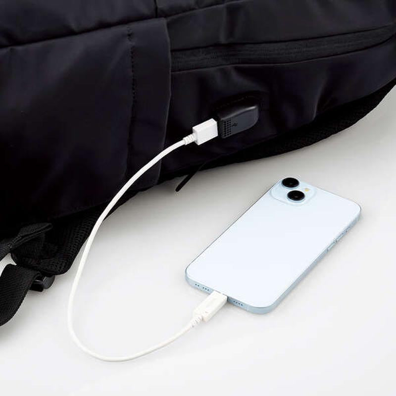 Elecom BM-F05XBK Backpack 14'' USB A Port 21L Black