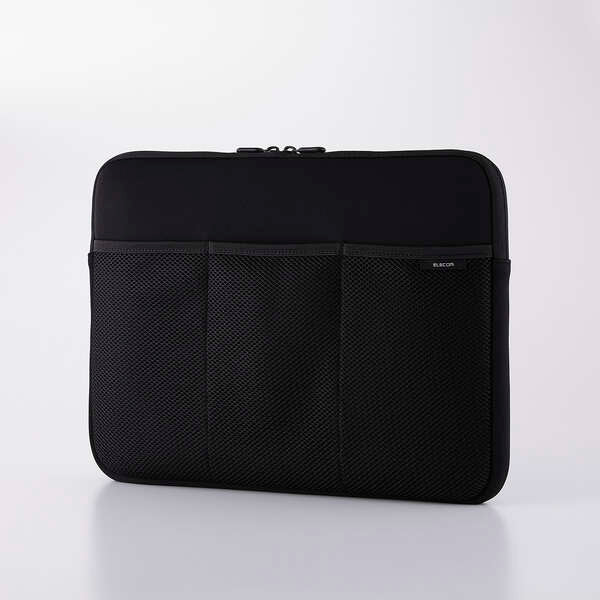 Elecom BM-IB3PT15BK 15.6" 3 Pockets Black Neoprene Laptop Case