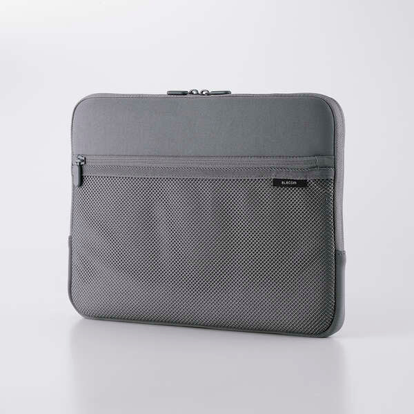 Elecom BM-IBPTNP14GY 14" Zipper Gray Neoprene Laptop Case