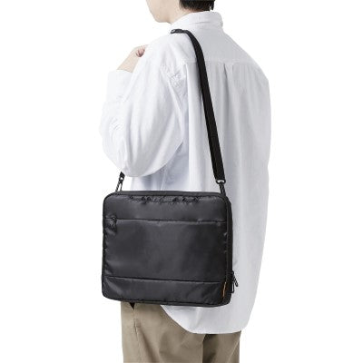 Elecom BM-IBS13BK Laptop Inner Case Shoulder Belt 14inch (Black)