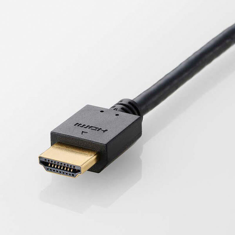 Elecom DH-HD14E20BK2 Ver 1.4 High Speed HDMI Cable 2m (Black)