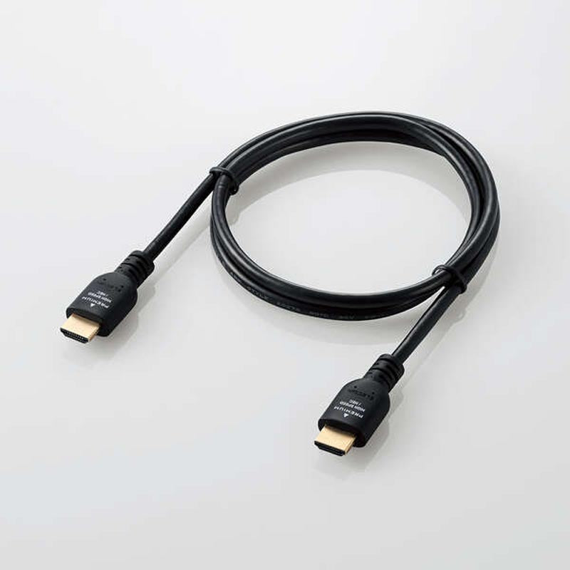 Elecom DH-HDPS14E10BK2 Premium High Speed HDMI Cable Ver2 1M