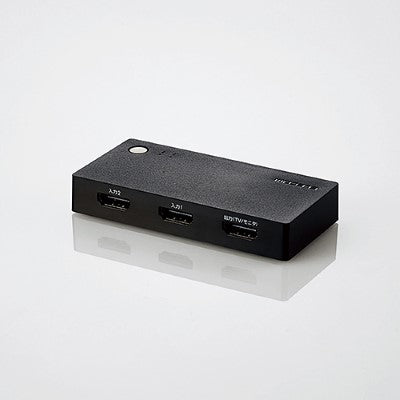 Elecom DH-SWL2BK [Black] 2input+1output HDMI Switcher